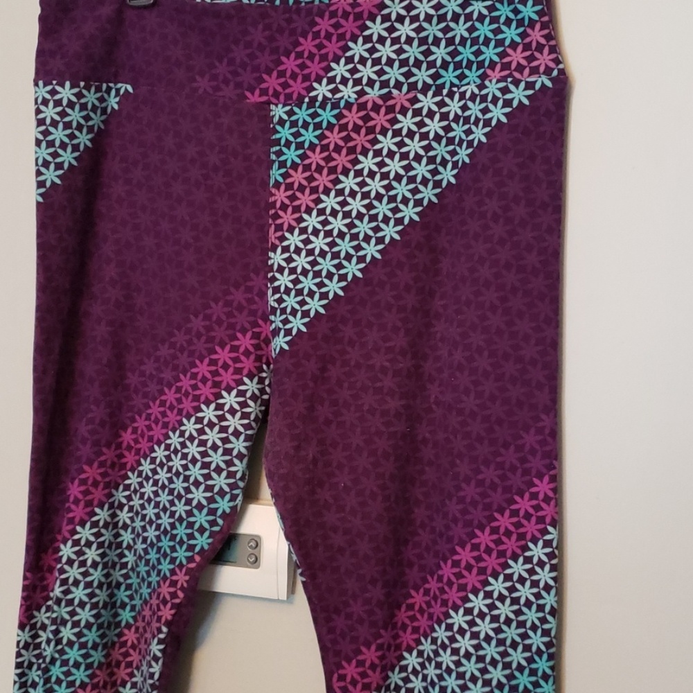Purple and mint TC LulaRoe leggings